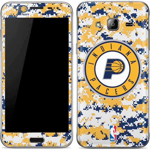 NBA Indiana Pacers Digi Camo Galaxy J3 Skin
