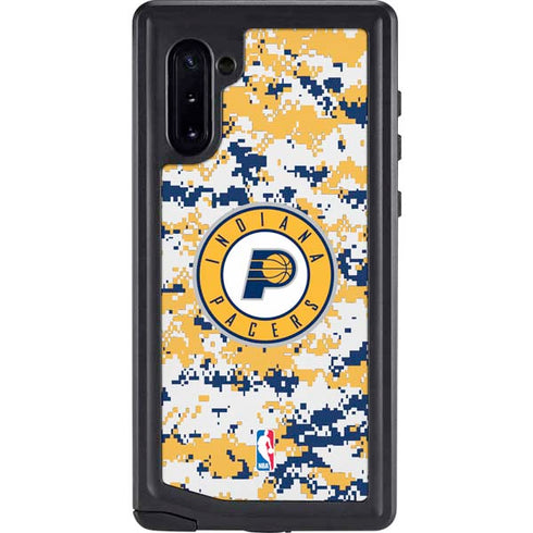 NBA Indiana Pacers Digi Camo Galaxy Note 10 Waterproof Case