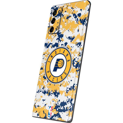 NBA Indiana Pacers Digi Camo Galaxy Note20 5G Skin