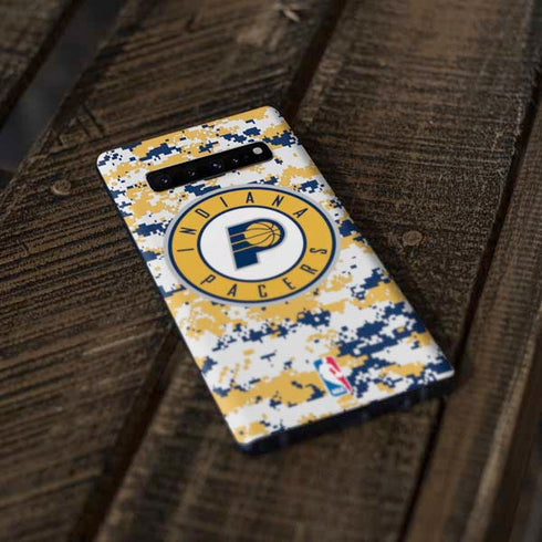NBA Indiana Pacers Digi Camo Galaxy S10 Skin
