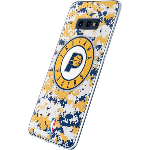 NBA Indiana Pacers Digi Camo Galaxy S10e Skin