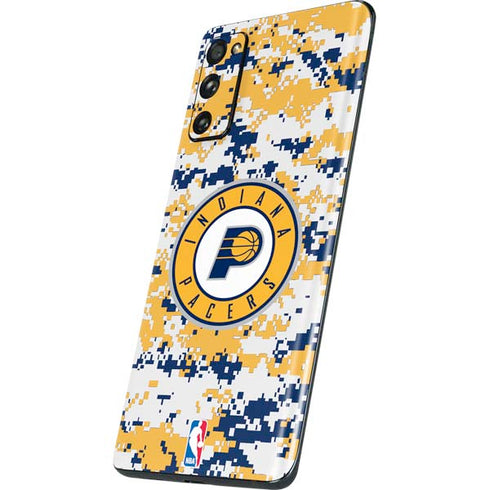 NBA Indiana Pacers Digi Camo Galaxy S20 Fan Edition Skin