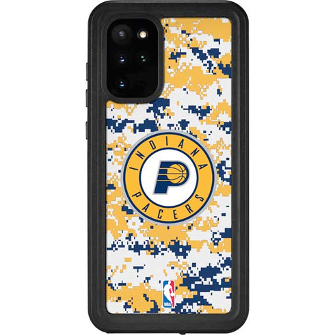 NBA Indiana Pacers Digi Camo Galaxy S20 Plus Waterproof Case