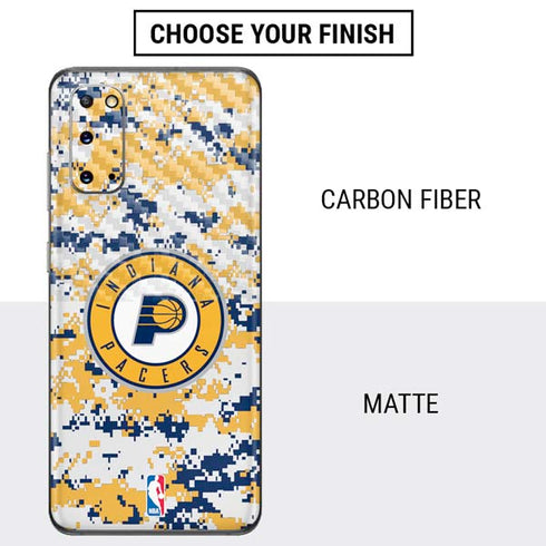 NBA Indiana Pacers Digi Camo Galaxy S20 Skin