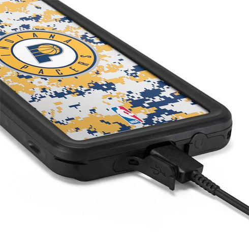 NBA Indiana Pacers Digi Camo Galaxy S20 Waterproof Case