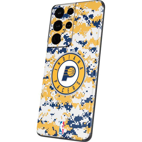 NBA Indiana Pacers Digi Camo Galaxy S21 Ultra 5G Skin
