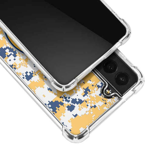 NBA Indiana Pacers Digi Camo Galaxy S22 Plus Clear Case