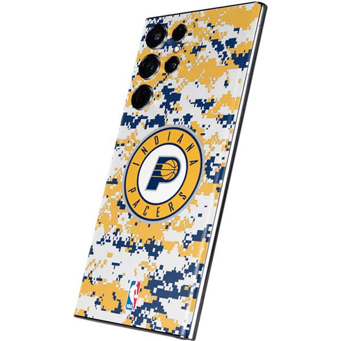 NBA Indiana Pacers Digi Camo Galaxy S22 Ultra Skin