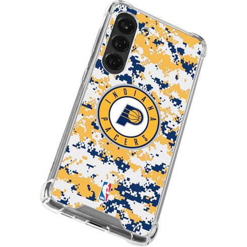 NBA Indiana Pacers Digi Camo Galaxy S23 Clear Case