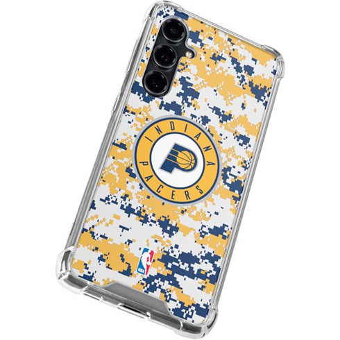 NBA Indiana Pacers Digi Camo Galaxy S23 FE Clear Case