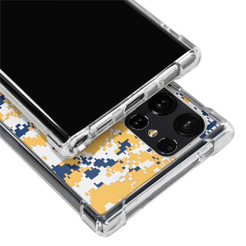 NBA Indiana Pacers Digi Camo Galaxy S24 Ultra Clear Case