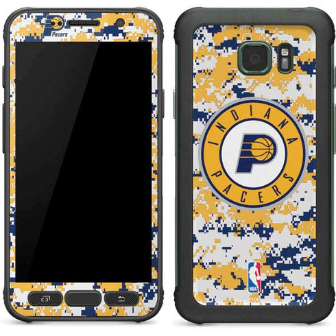 NBA Indiana Pacers Digi Camo Galaxy S7 Active Skin