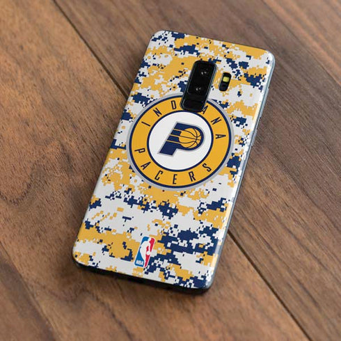 NBA Indiana Pacers Digi Camo Galaxy S9 Plus Skin