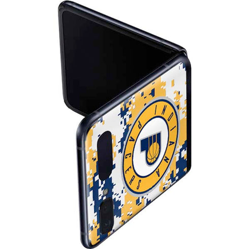 NBA Indiana Pacers Digi Camo Galaxy Z Flip Skin