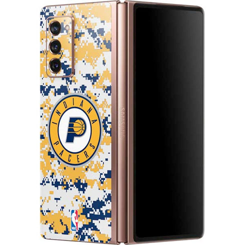 NBA Indiana Pacers Digi Camo Galaxy Z Fold2 5G Skin