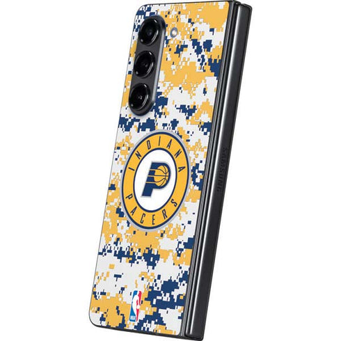 NBA Indiana Pacers Digi Camo Galaxy Z Fold5 5G Skin