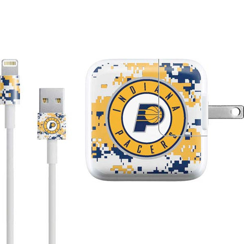 NBA Indiana Pacers Digi Camo iPad Charger (10W USB) Skin