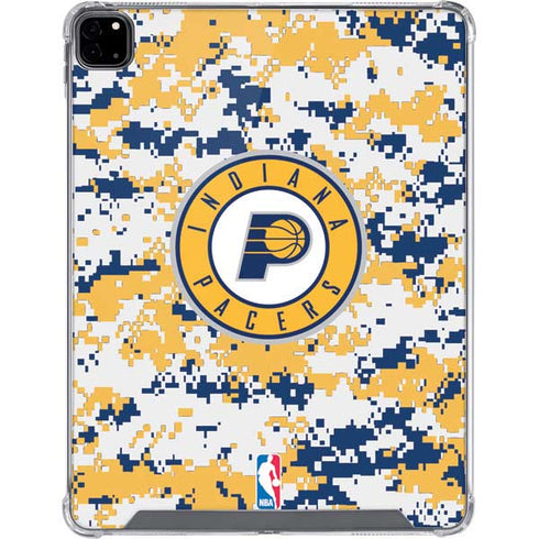 NBA Indiana Pacers Digi Camo iPad Pro 12.9in (2020) Clear Case