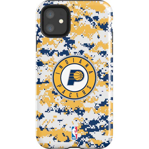 NBA Indiana Pacers Digi Camo iPhone 11 Impact Case