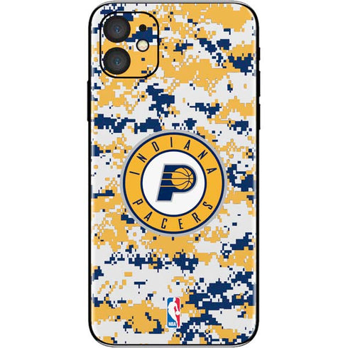 NBA Indiana Pacers Digi Camo iPhone 11 Skin