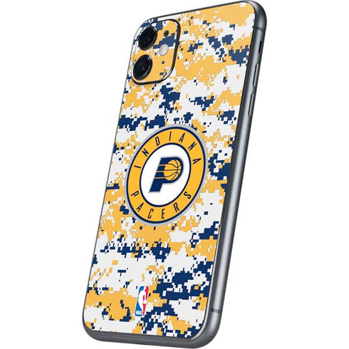 NBA Indiana Pacers Digi Camo iPhone 11 Skin