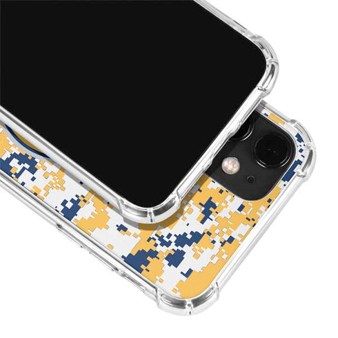 NBA Indiana Pacers Digi Camo iPhone 12 Clear Case