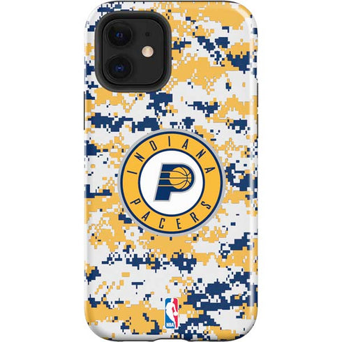 NBA Indiana Pacers Digi Camo iPhone 12 Impact Case