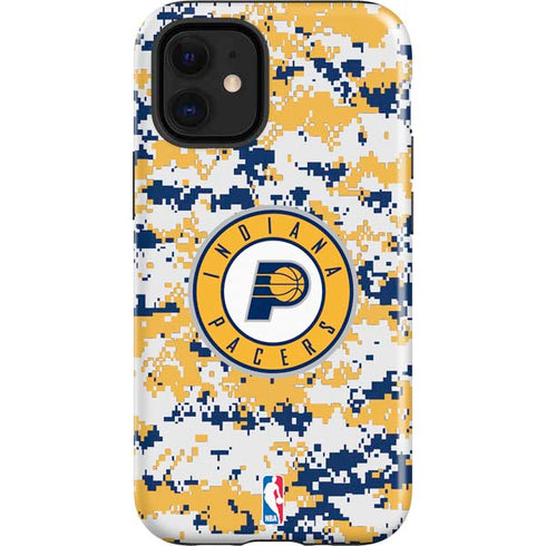 NBA Indiana Pacers Digi Camo iPhone 12 Mini Impact Case