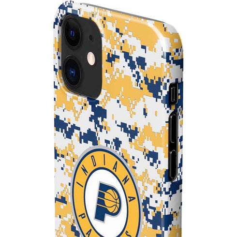 NBA Indiana Pacers Digi Camo iPhone 12 Mini Lite Case