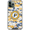 NBA Indiana Pacers Digi Camo iPhone 12 Pro Clear Case