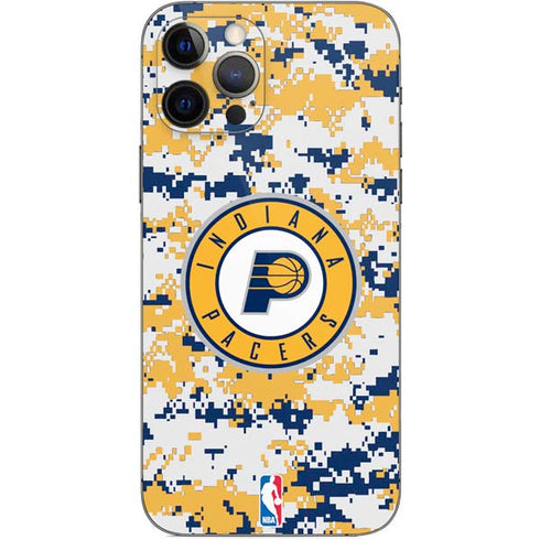 NBA Indiana Pacers Digi Camo iPhone 12 Pro Skin