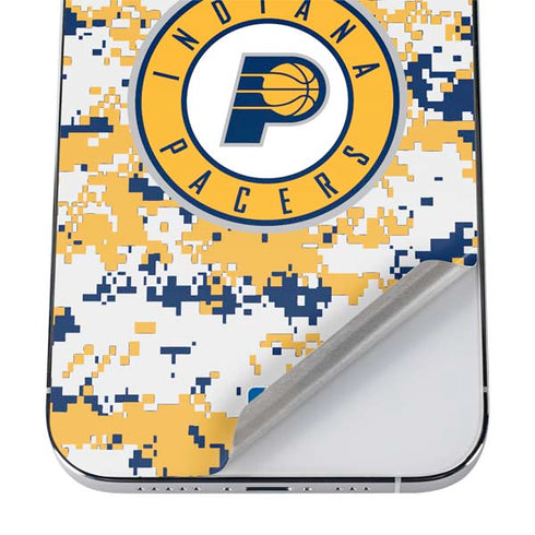 NBA Indiana Pacers Digi Camo iPhone 12 Pro Skin