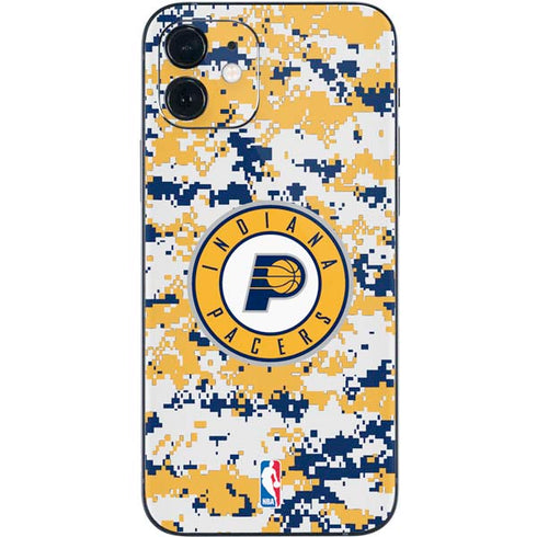 NBA Indiana Pacers Digi Camo iPhone 12 Skin