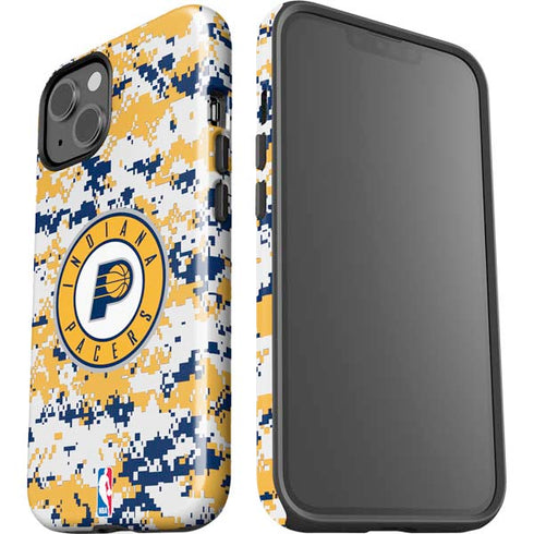 NBA Indiana Pacers Digi Camo iPhone 14 Impact Case