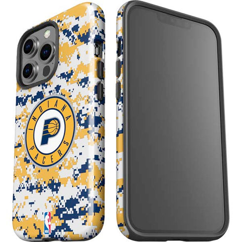 NBA Indiana Pacers Digi Camo iPhone 14 Pro Impact Case