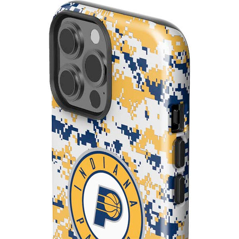NBA Indiana Pacers Digi Camo iPhone 15 Pro Max Impact Case