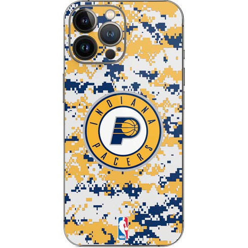 NBA Indiana Pacers Digi Camo iPhone 14 Pro Max Skin