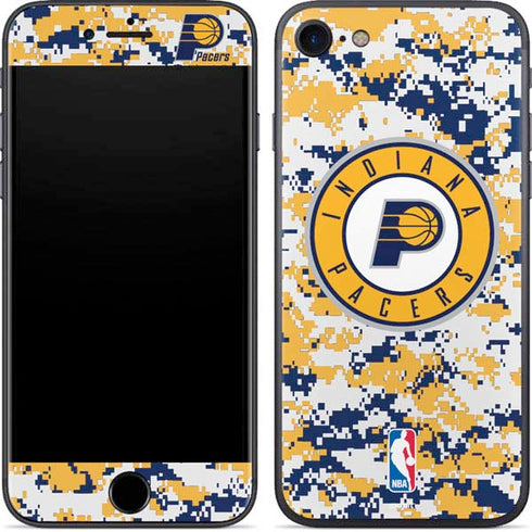 NBA Indiana Pacers Digi Camo iPhone 7 Skin