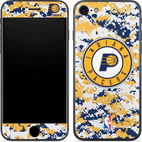 NBA Indiana Pacers Digi Camo iPhone 8 Skin