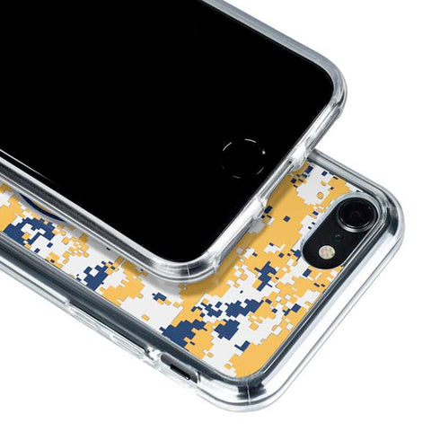 NBA Indiana Pacers Digi Camo iPhone SE (2nd & 3rd Gen) Clear Case