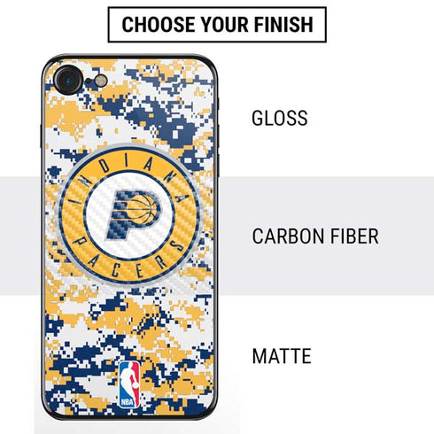 NBA Indiana Pacers Digi Camo iPhone SE (2nd & 3rd Gen) Skin