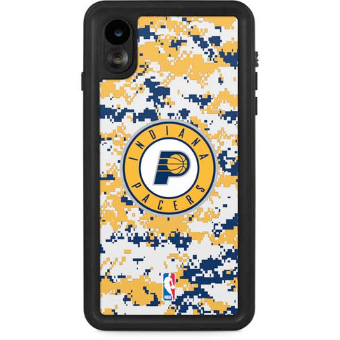 NBA Indiana Pacers Digi Camo iPhone XR Waterproof Case
