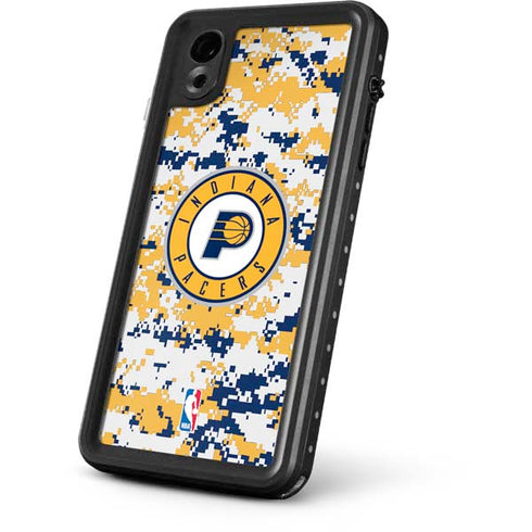 NBA Indiana Pacers Digi Camo iPhone XR Waterproof Case