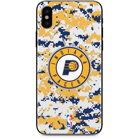 NBA Indiana Pacers Digi Camo iPhone XS Max Skin