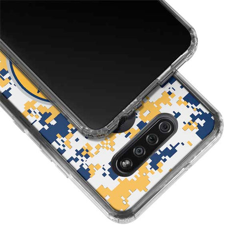 NBA Indiana Pacers Digi Camo LG K51/Q51 Clear Case