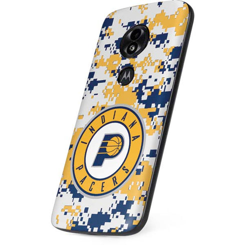 NBA Indiana Pacers Digi Camo Moto E5 Play Skin