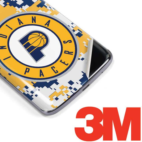 NBA Indiana Pacers Digi Camo Moto E5 Plus Skin