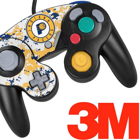 NBA Indiana Pacers Digi Camo Nintendo GameCube Controller Skin