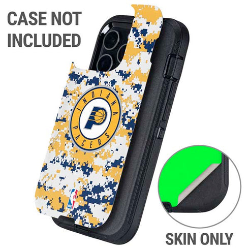 NBA Indiana Pacers Digi Camo Otterbox Defender iPhone Skin