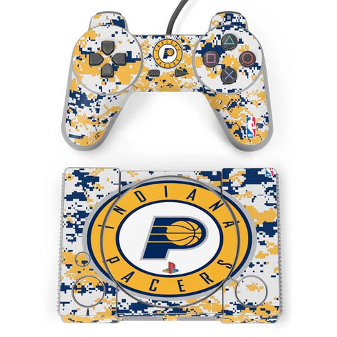 NBA Indiana Pacers Digi Camo PlayStation Classic Bundle Skin